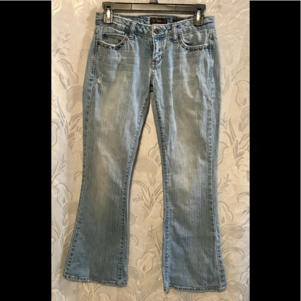 Aeropostale  Light Wash Stretch Flared Jeans